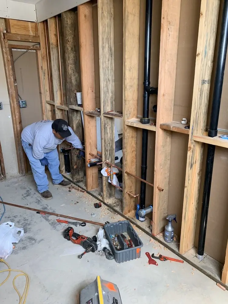 Commercial rough-in plumbing for Trenchless Sewer Repair in Lake Estates
